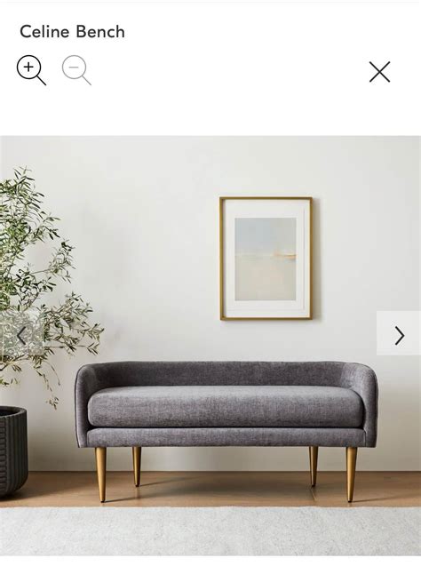 west elm celine bench dupe|west elm storage bench.